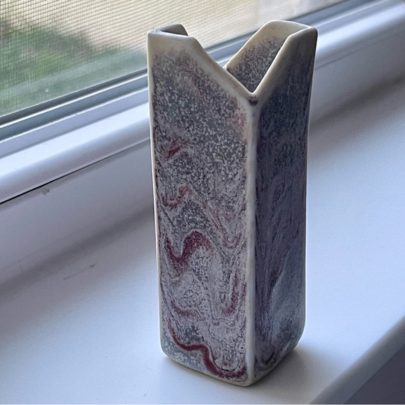 MICHAEL COHEN | Vintage | Art Pottery Handcrafted Miniature Vase 4” Tall - Picture 12 of 16